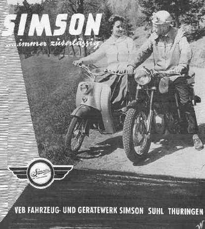 alte Simson Werbung